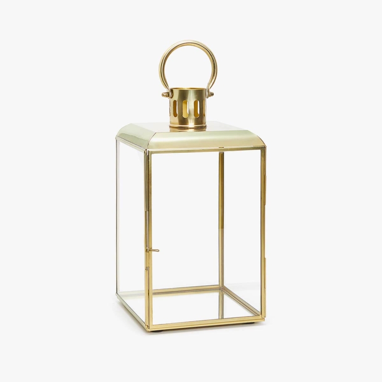 Gold Plated Desk Lantern Lamp - Image 3
